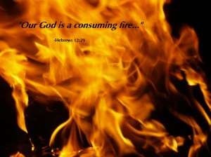 God consuming fire